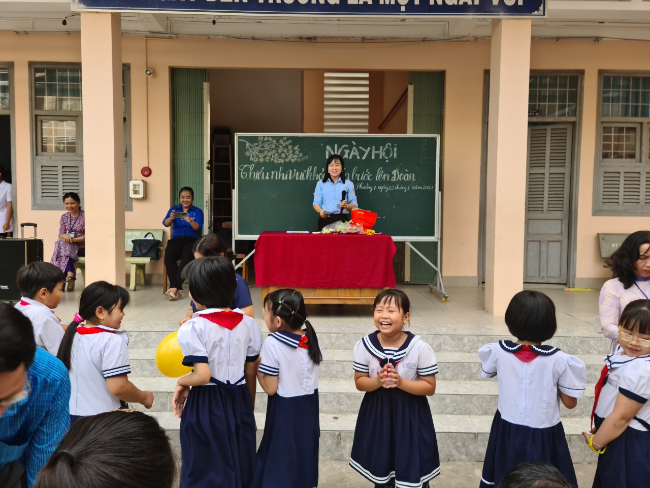 Ngày hội thiếu nhi vui khỏe - Tiến bước lên đoàn