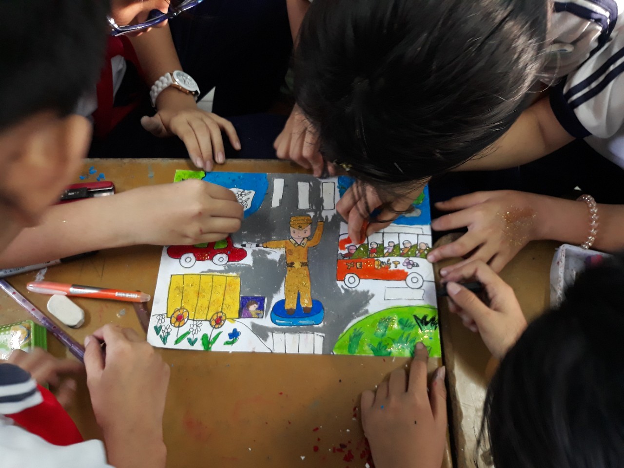 Thiếu nhi với Văn hóa giao thông