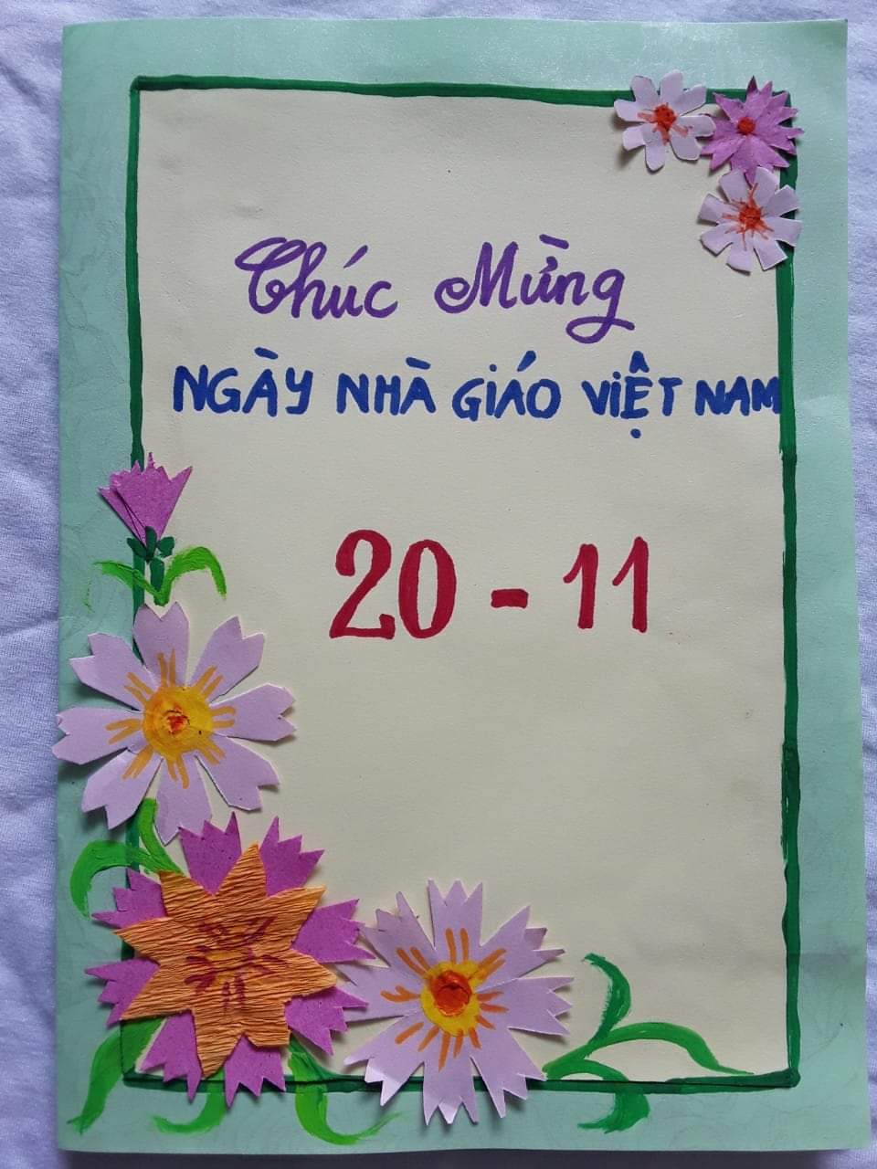Chào mừng ngày Nhà giáo Việt Nam